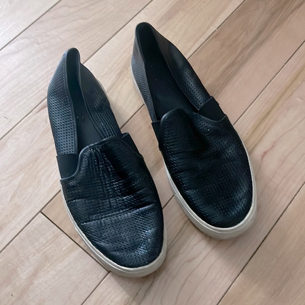 Vince Slip On Leather Shoes